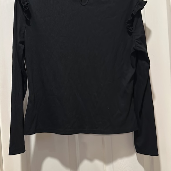Ladies XL Black Top - Picture 7 of 8
